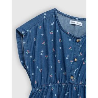 Váy liền bé gái CANIFA chất liệu denim 100% cotton hoạ tiết 1DS23S016 ,sỉ liên hệ Top1Kids giá sỉ