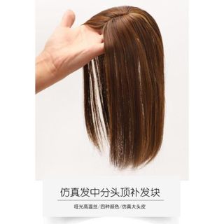 Tóc Giả Kẹp Che Hói, Che Tóc Bạc Ko Mái Loại Thẳng  ,, top1wow_083992