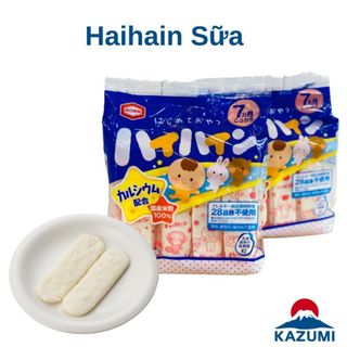 Bánh Gạo Tươi Ăn Dặm Haihain/Ganbare Nhật Cho Bé, 4901313194980, Top1Food_00003_sg1 , sỉ Lốc 5 hộp