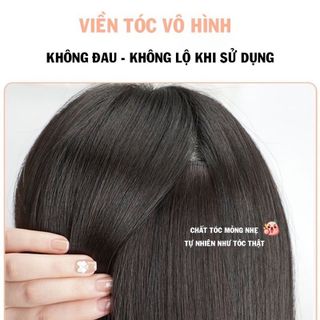 Tóc Kẹp Dải Xoăn Sóng dài 45cm , Set 3 Kẹp Tóc Xoăn Cho Tóc Thưa,Mỏng , top1wow_083992