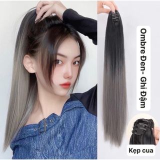 Tóc giả Ngoạm Thẳng Ombre Cho Nữ, Tóc Giả Ngoạm Cao Cấp ,, top1wow_083992