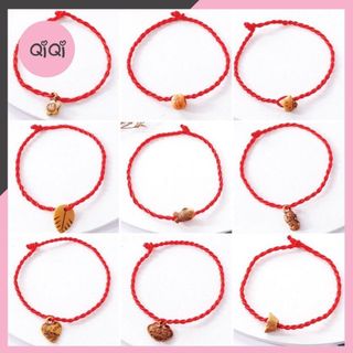 (1k) Vòng tay chỉ đỏ may mắn vòng tay nhóm nhiều hình ,, top1wow_083992
