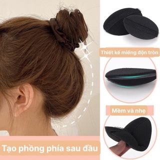 Set 2 miếng độn phồng mái tròn giúp phồng tóc độn tóc dày ,, top1wow_083992