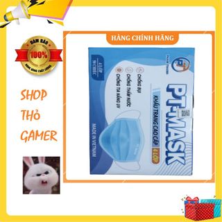 Hộp khẩu trang cao cấp 4 lớp PT-MASK chính hãng 50 cái