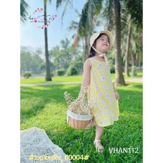 <Buôn sỉ> - Váy lanh A xoè xéo rộng mát cho bé vào mùa hè _ top1order_00004 , Top1Kids giá sỉ