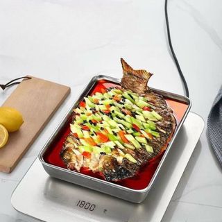 HỘP ĐỰNG THỨC ĂN BẰNG INOX 304 CỠ LỚN CÓ LẮP ĐẬY. KHAY INOX 304 ĐỰNG THỰC PHẨM CAO CẤP CHỐNG RỈ SIZE TO