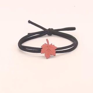 (1k) Dây chun buộc tóc hình LÁ - quà tặng cho khách hàng  ,, top1wow_083992