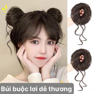 Búi Tóc Giả Buộc Lơi Phong Cách Hàn Quốc ,, top1wow_083992