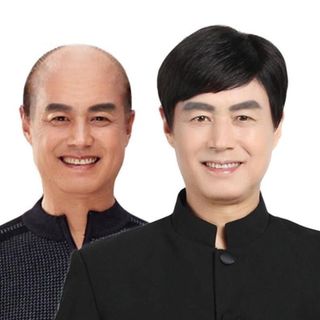 Tóc giả Nam Trung Niên nguyên đầu như tóc thật  ,NA14 , top1wow_083992