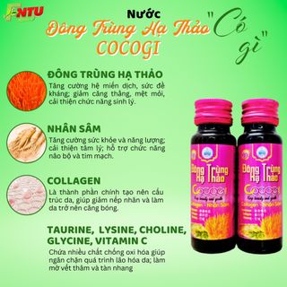 Nước Đông Trùng Hạ Thảo COCOGI - Trường Đại Học Nha Trang