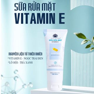 Sữa rửa mặt vitamin e Ngọc Trai Đen 100ml giá sỉ