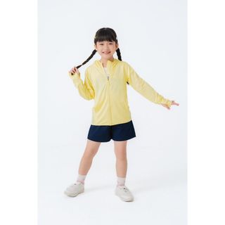 Áo khoác chống nắng unisex trẻ em CANIFA có mũ, kéo khoá, túi 2 bên 3OT23S001 ,sỉ liên hệ Top1Kids giá sỉ