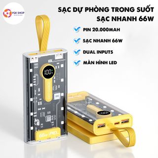 Pin dự phòng trong suốt