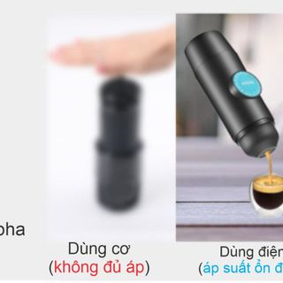 Máy pha cà phê Espresso Mini cầm tay