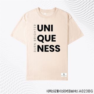 ÁO THUN UNISEX A023 - BURN BRIGHTER