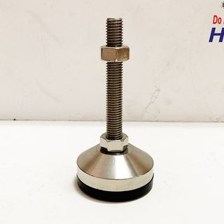 CHÂN TĂNG CHỈNH ĐẾ INOX,CAO SU D60M12xL120(mm)