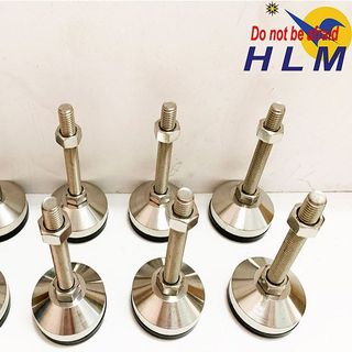 CHÂN TĂNG CHỈNH ĐẾ INOX,CAO SU D60M12xL120(mm)