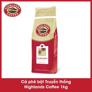 Cà phê bột Truyền thống Highlands Coffee 1Kg giá sỉ