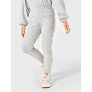 Quần leggings bé gái CANIFA chất liệu cotton spandex, cạp chun, lé dọc sườn bằng vải phối 1BL22W002 ,sỉ liên hệ Top1Kids