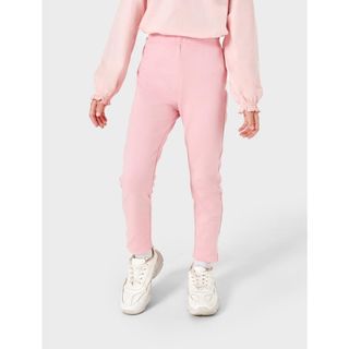 Quần leggings bé gái CANIFA chất liệu cotton spandex, cạp chun, lé dọc sườn bằng vải phối 1BL22W002 ,sỉ liên hệ Top1Kids