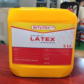 Bitutec-latex phụ gia kết nối và chống thấm cho vữa 10L