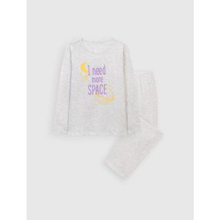 Bộ quần áo bé gái CANIFA dài tay 100% cotton cho mùa thu đông in hình dễ thương - 1LS21W020 ,sỉ liên hệ Top1Kids