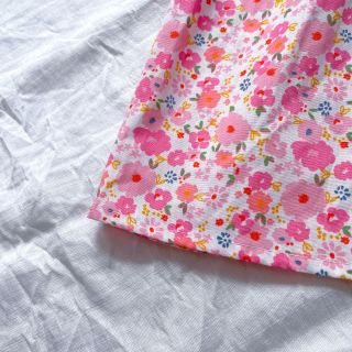 Váy Hoa Bé Gái Đầm Cánh Tiên Cho Bé Chất Liệu Thô Cotton