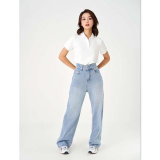 [Mã TOPMAY giảm đến 25k đơn 150k] Áo polo nữ CANIFA chất liệu cotton pha 6TP23S003 ,sỉ liên hệ Top1Kids