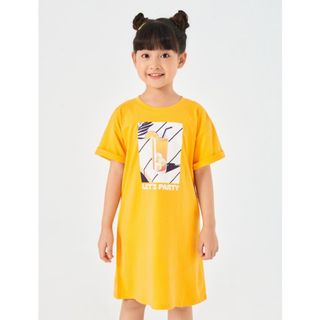 Váy liền bé gái CANIFA 100% cotton, cổ tròn, tay ngắn 1DS22S064 ,sỉ liên hệ Top1Kids giá sỉ