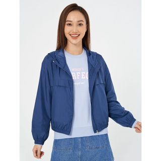 Áo khoác gió nữ CANIFA có mũ chống thấm nước 6OT22W002 ,sỉ liên hệ Top1Kids