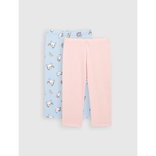 Combo 2 quần bé gái CANIFA chất liệu cotton co giãn, cạp chun, quần lửng phom ôm 1LA23S008 ,sỉ liên hệ Top1Kids
