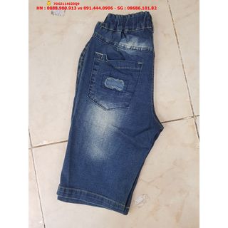 Quần jean ngố bé trai, chất mềm, size 13-18kg, 7DGJ114620Q9