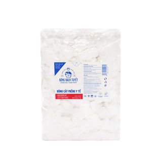 (alo giá tốt) 1 thùng bông gòn cắt miếng 2x2 cm (10 gói)