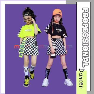 Set váy bé gái áo croptop,váy chữ A kèm chip trong thun cotton,18-44kg,Top1Kids_201755_sg2