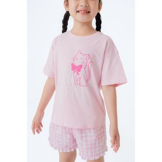 Bộ quần áo bé gái CANIFA chất liệu cotton 1LS23S007 ,sỉ liên hệ Top1Kids
