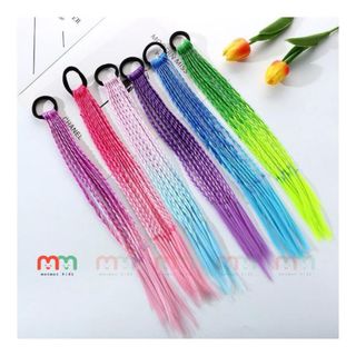 Kẹp buộc bím tóc giả bé gái nhiều màu sắc phụ kiện học nhảy hiphop , phân phối bởiTop1Sport , 1506