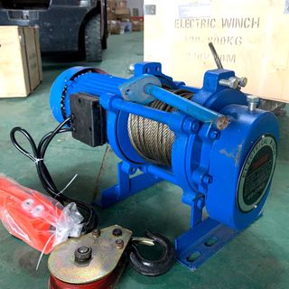 Tời đất xanh Shuang Ge 400-800kg/220v/30m