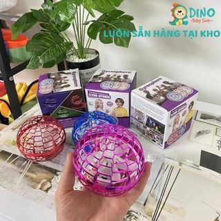 Quả Cầu Ma Thuật UFO Có Đèn Led Phát Sáng Nhiều Màu Sắc