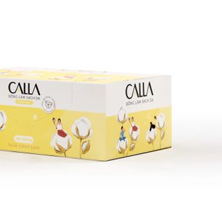 1 thùng tẩy trang calla mềm mịn hộp 180 miếng (thùng 50 hộp)
