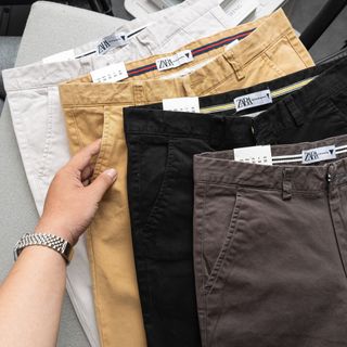 Quần dài kaki slim fit cao cấp vải co giãn, thời trang phong cách Sỉ Chỉ Từ 1 Ri XƯỞNG MAY CHUYÊN SỈ QCLASSIC