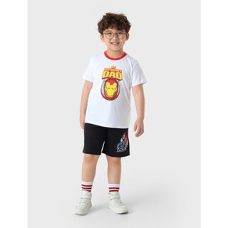 Quần soóc bé trai CANIFA in Avenger 2BS23S008 ,sỉ liên hệ Top1Kids