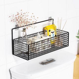 Kệ Đựng Đồ Nhà Tắm Dán Tường Hình Chữ Nhật , Kệ Thép Sơn Tĩnh Điện Cao Cấp Không Rỉ Siêu Chắc