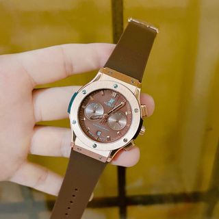Đồng hồ hublots nam 5 kim day cao su