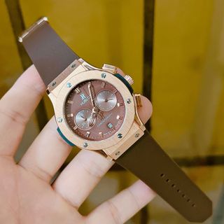 Đồng hồ hublots nam 5 kim day cao su