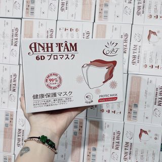 Khẫu trang 6d Anh Tâm giá sỉ