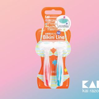 Dao Cạo Vùng Bikini KAI Bikini Line (Vỉ 2 Cây)