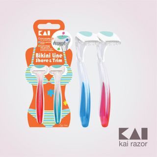 Dao Cạo Vùng Bikini KAI Bikini Line (Vỉ 2 Cây)