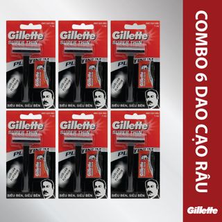 Dao Cạo Râu Lưỡi Lam Gillette Super Thin