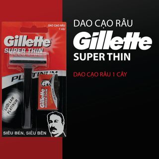 Dao Cạo Râu Lưỡi Lam Gillette Super Thin giá sỉ