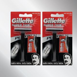 Dao Cạo Râu Lưỡi Lam Gillette Super Thin